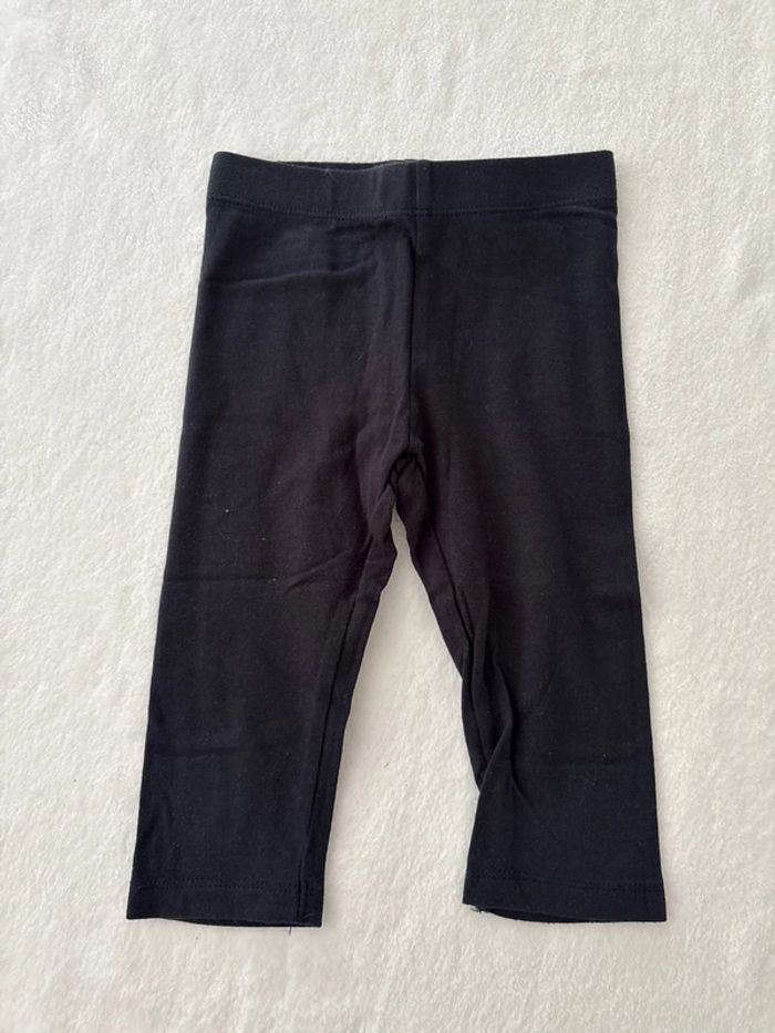 Demi legging bleu marine simple 3 ans