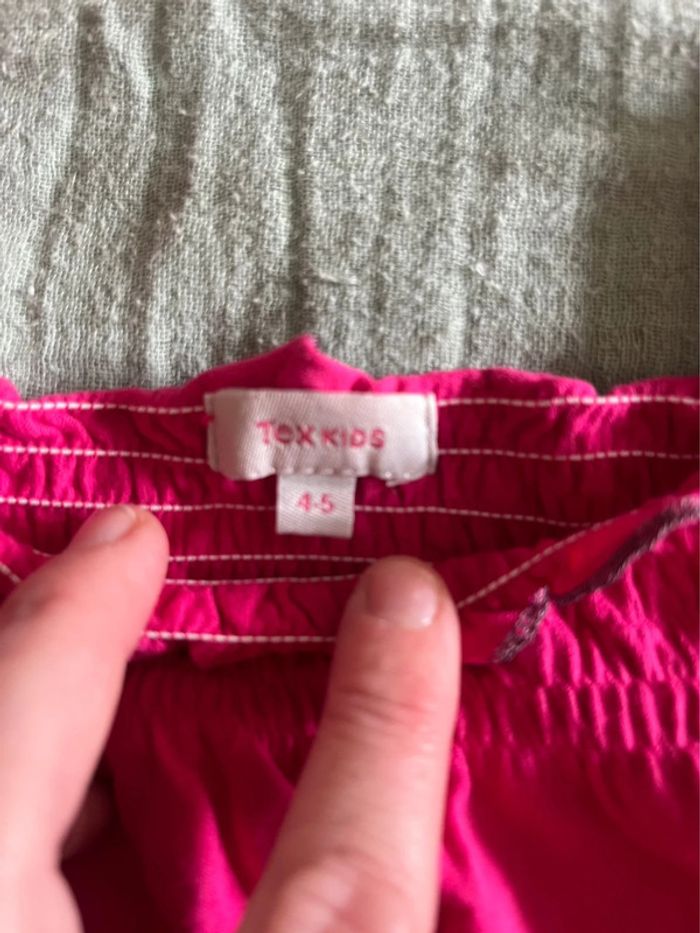 Haut fille 4 ans TEX rose - photo numéro 2