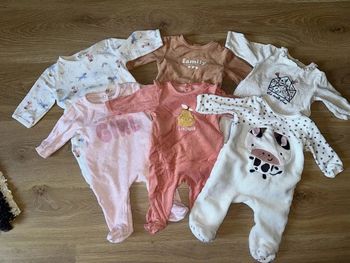 Lot 6 pyjamas 3 mois