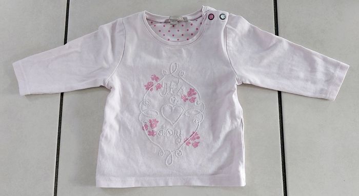 Tee shirt manche longue grain de blé 3 mois