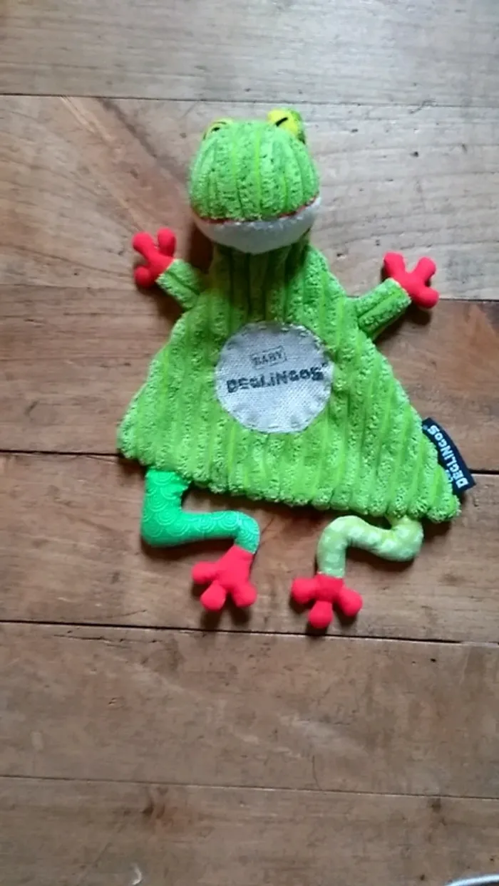 Lot peluche et doudou plat Deglingos - photo numéro 4