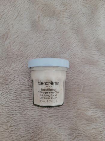 Sorbet exfoliant Blancrème