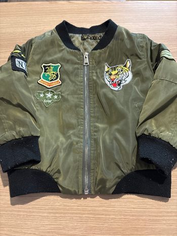 Veste boomer taille 4 ans garçon