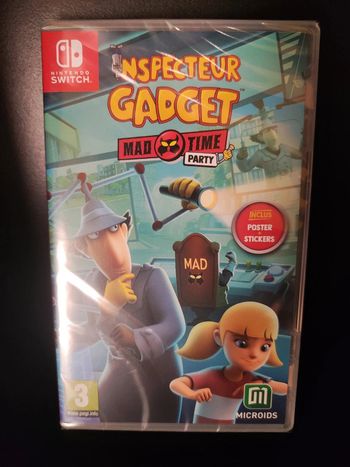 Inspecteur Gadget Mad Time Nintendo Switch neuf sous blister