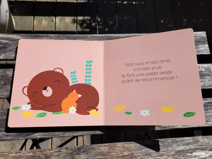 Livre tout carton Éditions Fleurus collection Petit Doux 🐿 Joue avec moi 🐻 71 - photo numéro 8