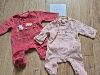 Lot 2 pyjamas polaire