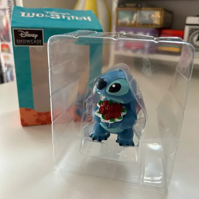 Figurine disney stitch showcase collection fleurs - photo numéro 3