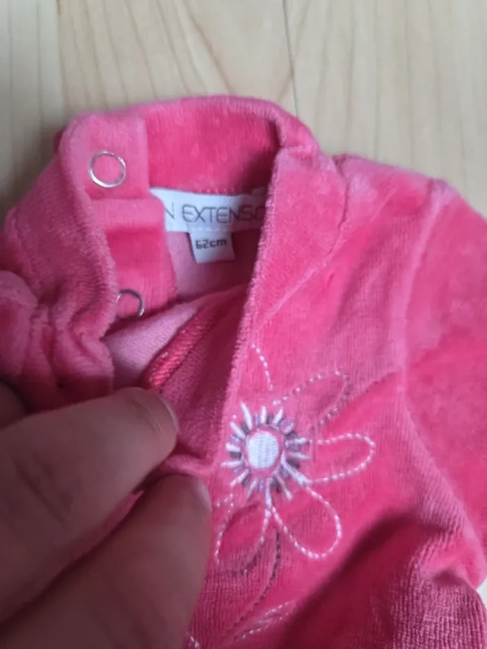Pull polaire 3mois fille in extenso - photo numéro 3