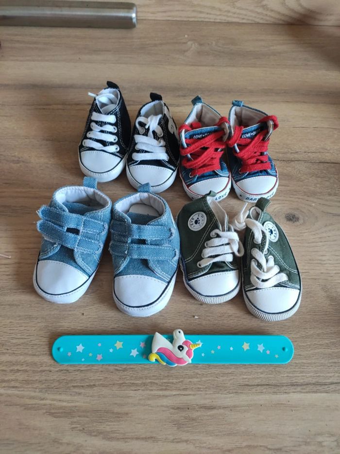 Bébé Garçon Chaussure Bebe Fille Pointure 16 Lot De Chaussures