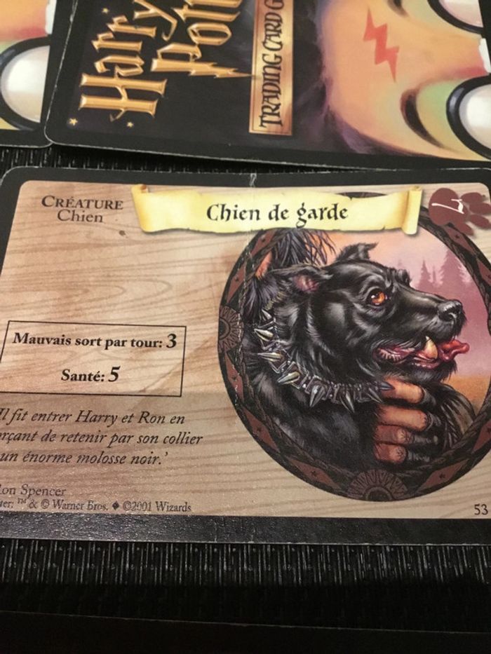 Harry Potter TCG lot 42 cartes  2001-2002 set de base et autres français Wizards - photo numéro 7