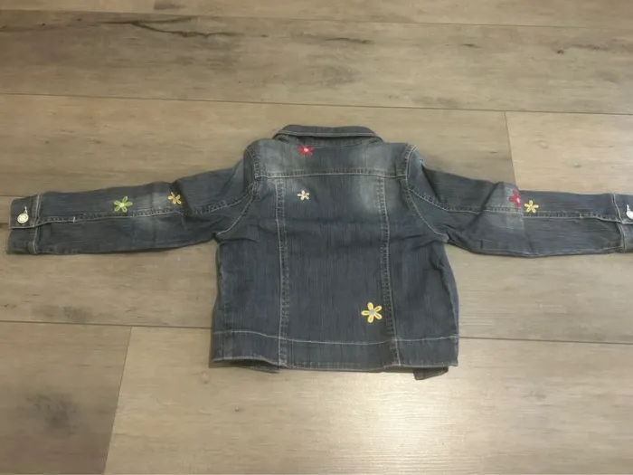 Veste en jeans fille - photo numéro 2