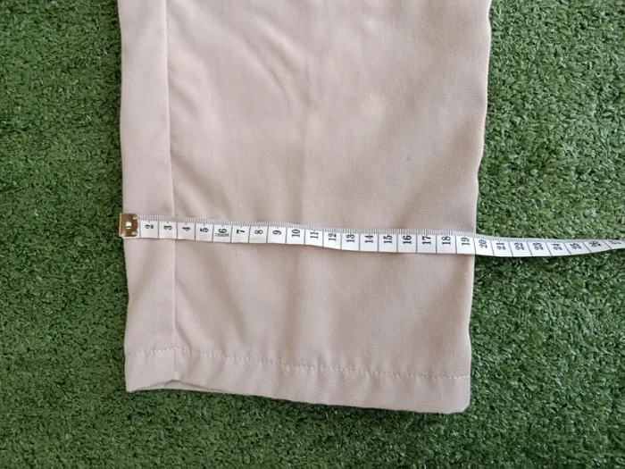 Pantalon vintage beige style chino sport Fus Europ taille 40 - photo numéro 6