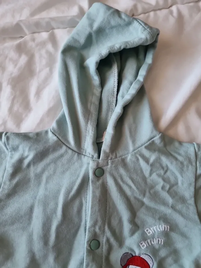 Veste sweat 86cm - photo numéro 3