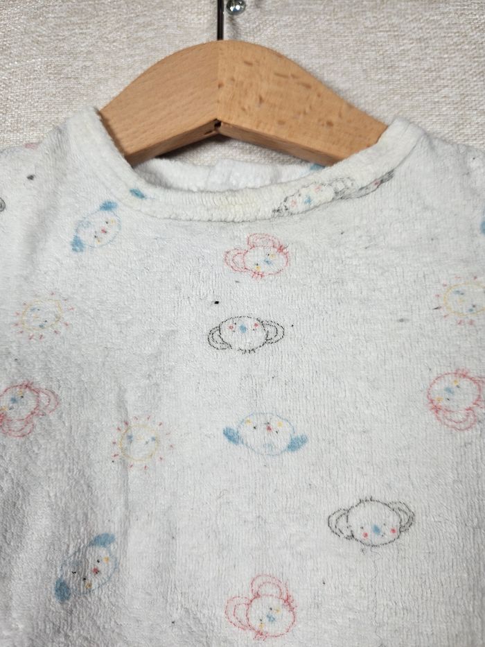 Pyjama velours koala tex 1 mois - photo numéro 2