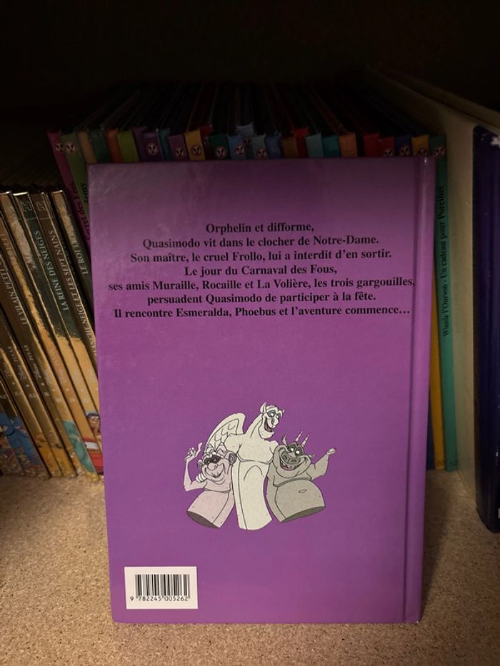 Livre Disney, le bossu de Notre-Dame - photo numéro 2