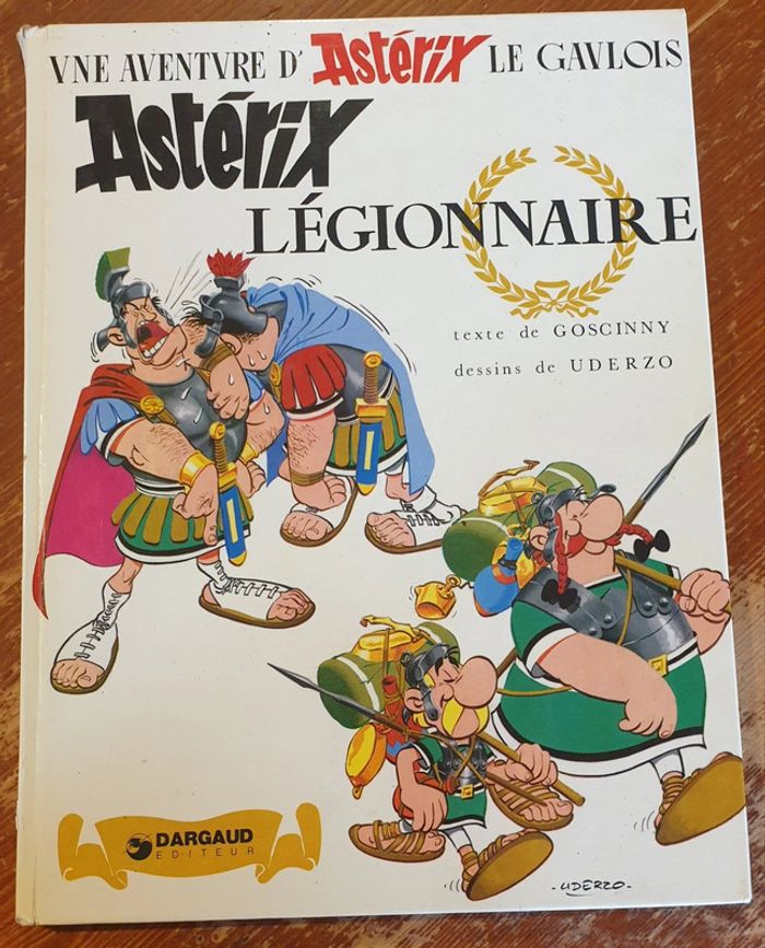 BD Astérix légionnaire - Dargaud 1979