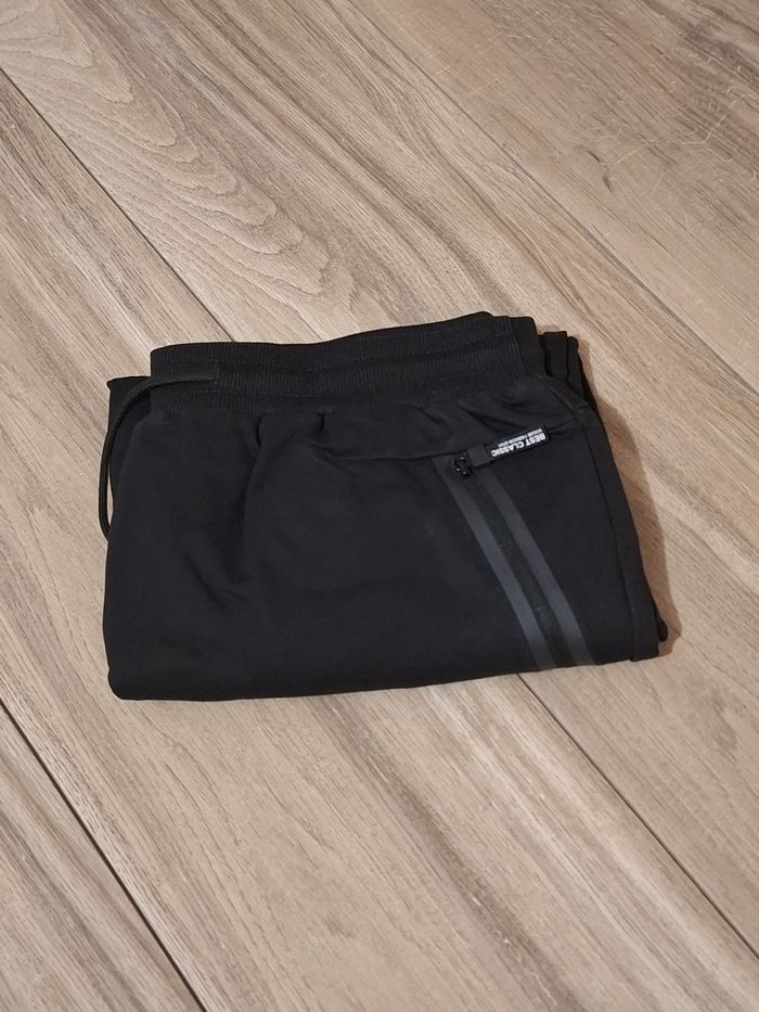Pantalon homme jogging survêtement noir - photo numéro 2
