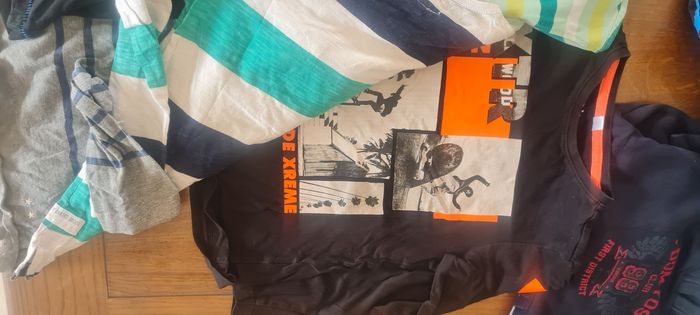 Lot de 9 tee-shirt manche longue - photo numéro 6