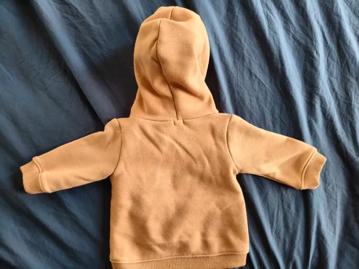 Pull chaud mixte Kiabi brun clair 62 cm - photo numéro 2