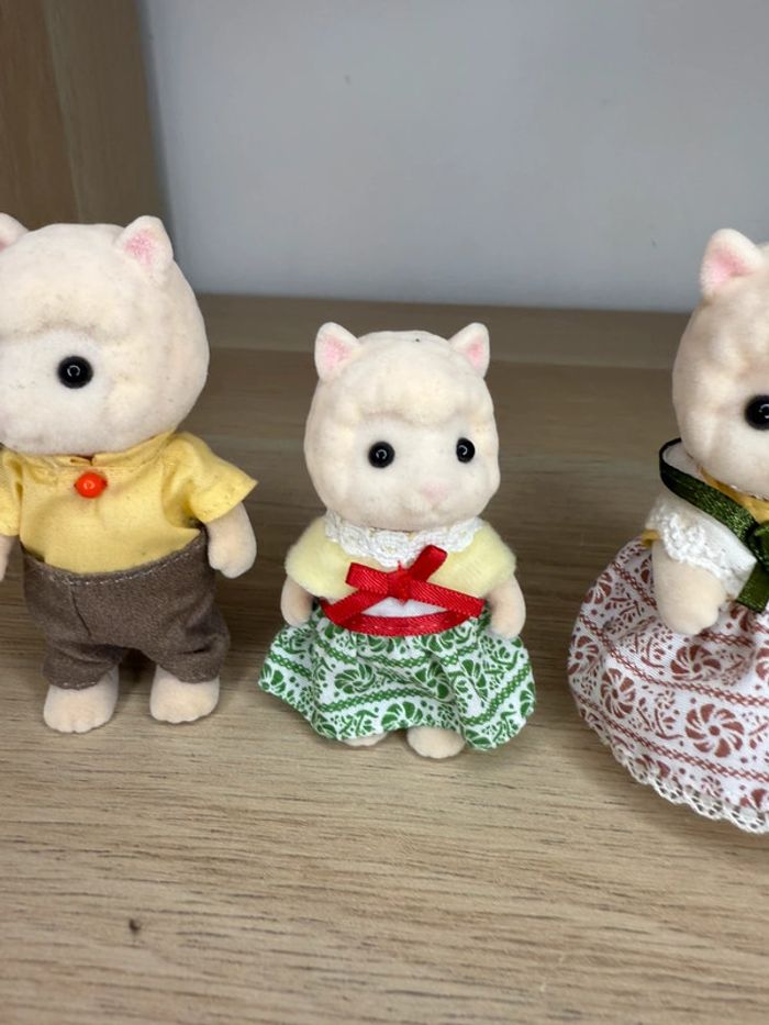 Famille alpaga sylvanian families - photo numéro 3