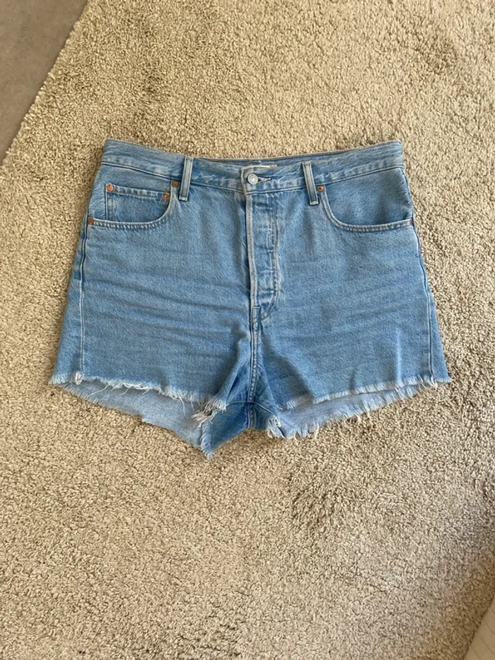 Ribcage short en jean bleu Levi’s