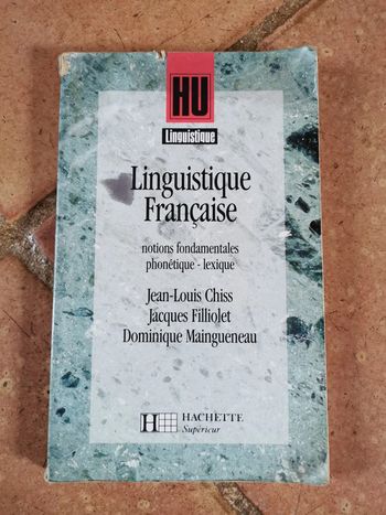 Linguistique Française notions fondamentales phonétique - lexique