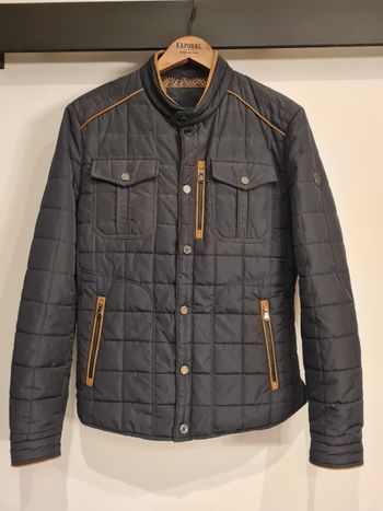 Surchemise matelassée marine "Campus" Izac Taille S