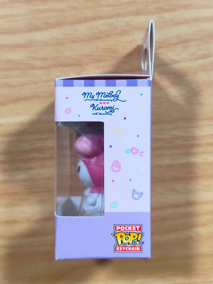 Lot 2 Pocket Pop! Keychain - My Melody & Kuromi (Édition Anniversaire) - photo numéro 3