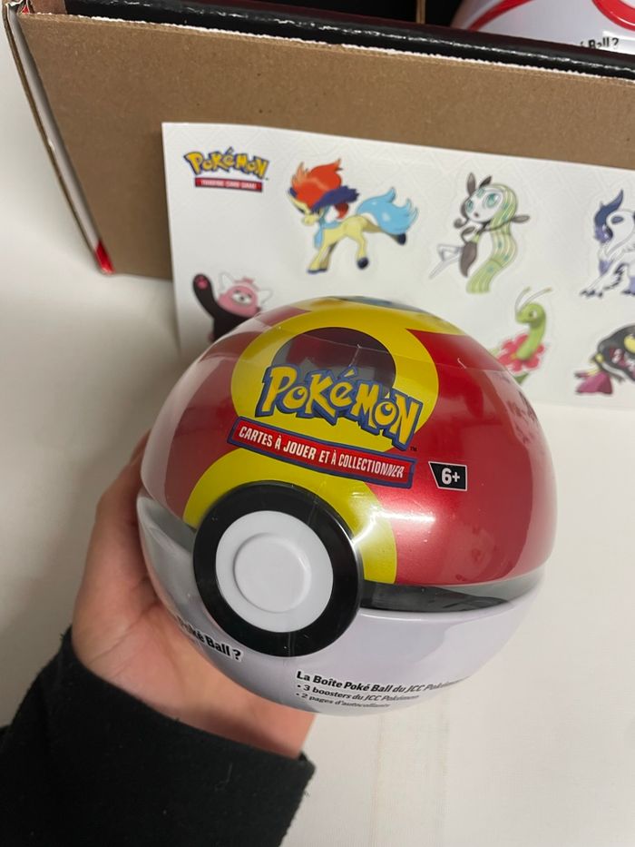 Coffret de 3 Pokeball Pokémon - Neuf sous scellage - photo numéro 6