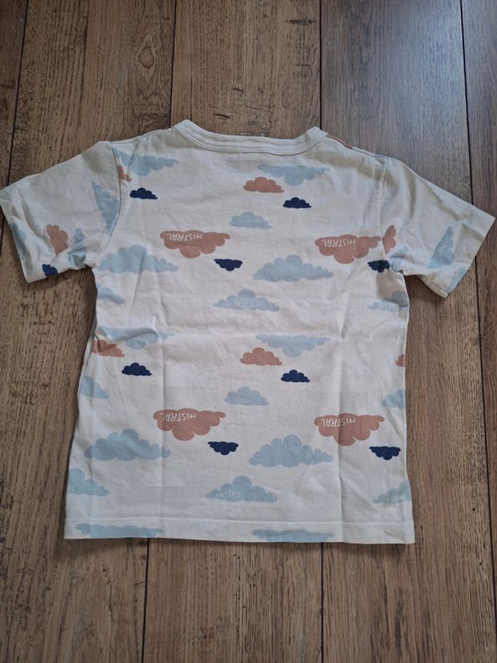 Tee shirt nuages garçon Petit Bateau 8 ans - photo numéro 3