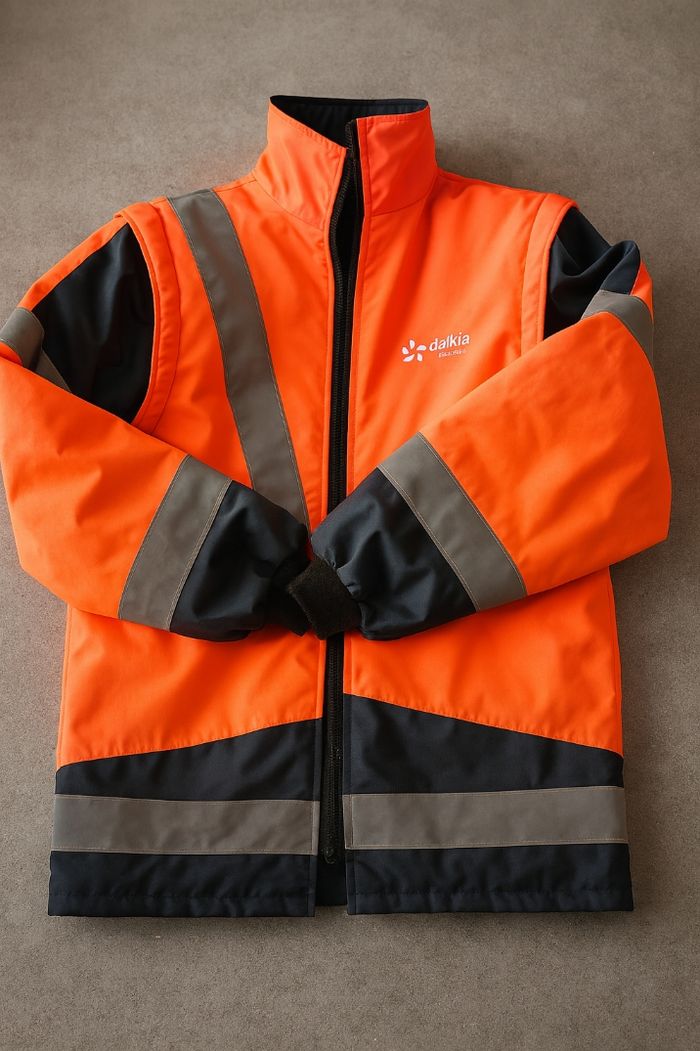 Veste de travail neuve taille S neube sans etiquette. Tient chaud