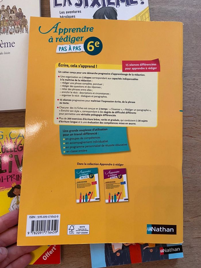 Lot de quatre guides pour réussir son entrée en 6e - photo numéro 10