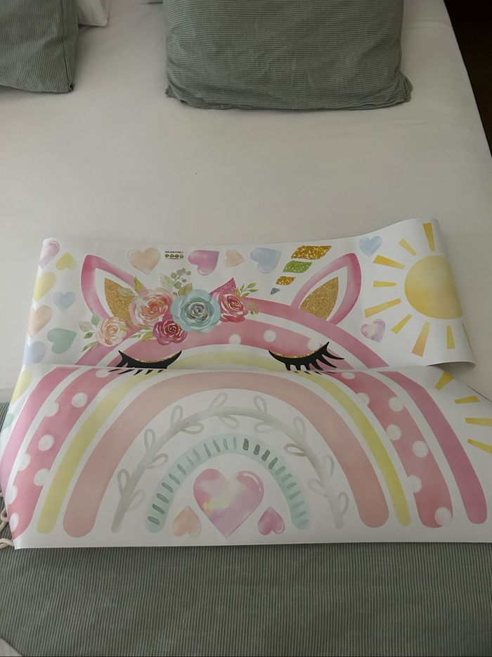 Sticker mural licorne - photo numéro 3