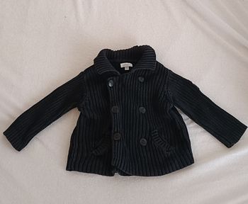 Gilet Jacadi en mailles tressées 12 mois