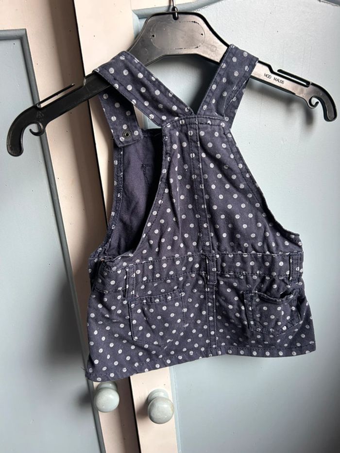 Robe salopette jean , miss cutie, 9-12 mois. - photo numéro 8