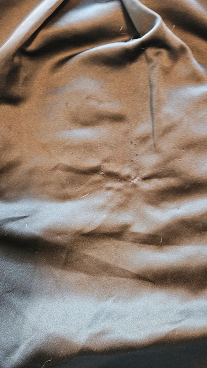 Robe courte, habillée bouffante, noire, sans manche, avec pierres, H&M, taille XXS, jamais mise - photo numéro 4