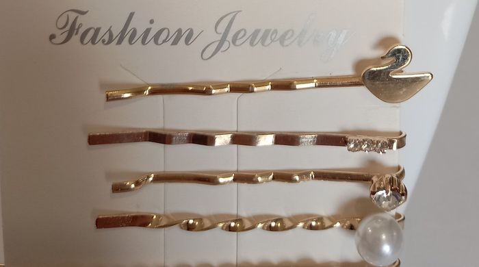 Lot de 7 barettes cheveux perles - photo numéro 2