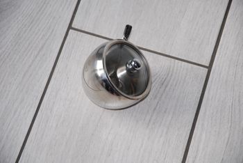 pot à épices boite a sucre en acier inoxydable newness