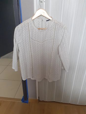Blouse tunique broderie