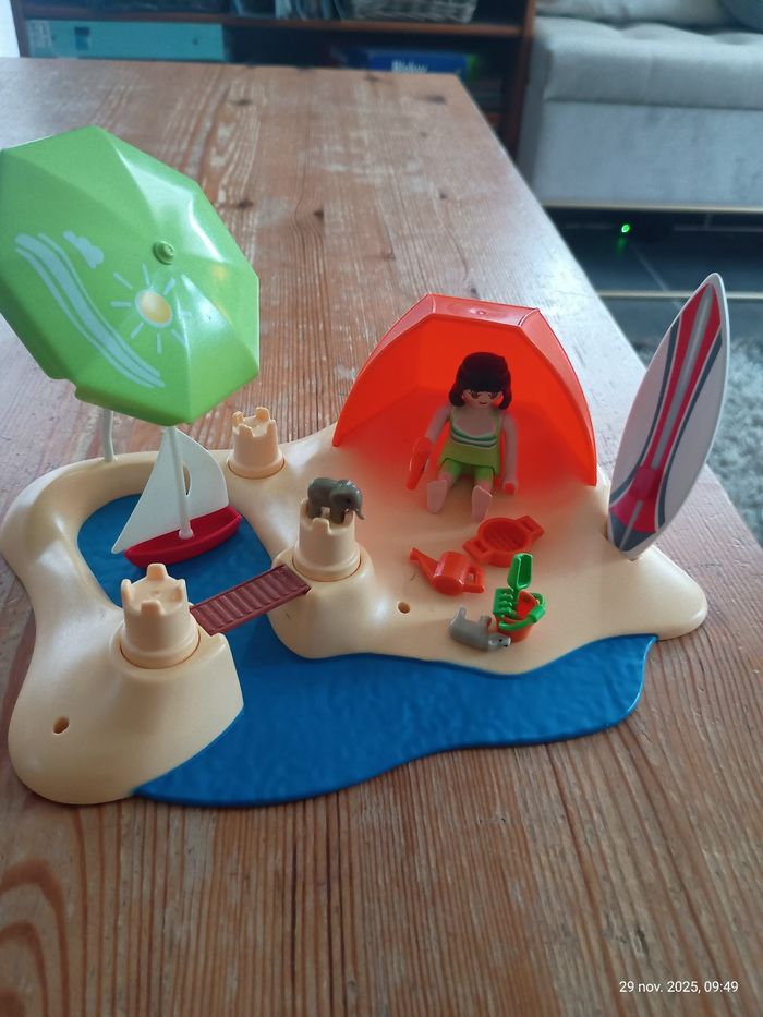 Playmobil - 4149 - vacancier à la plage