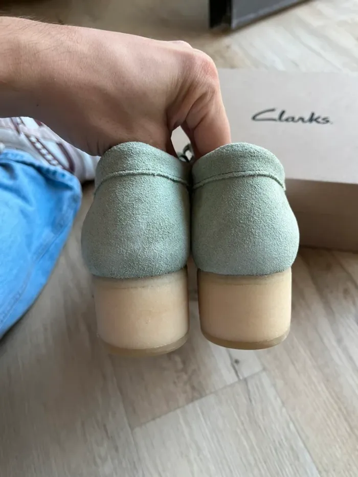 Clarks Wallacraft Lo Pale Green 38 - photo numéro 3