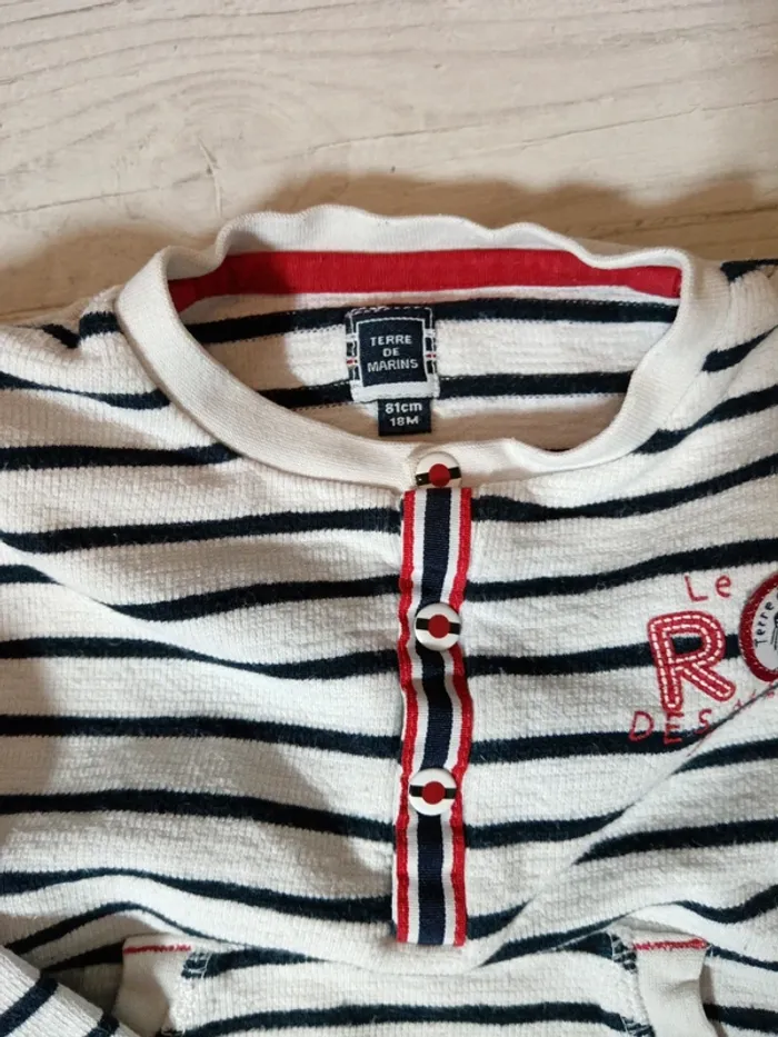 Pull léger Terre de Marins 81cm 18mois - photo numéro 5