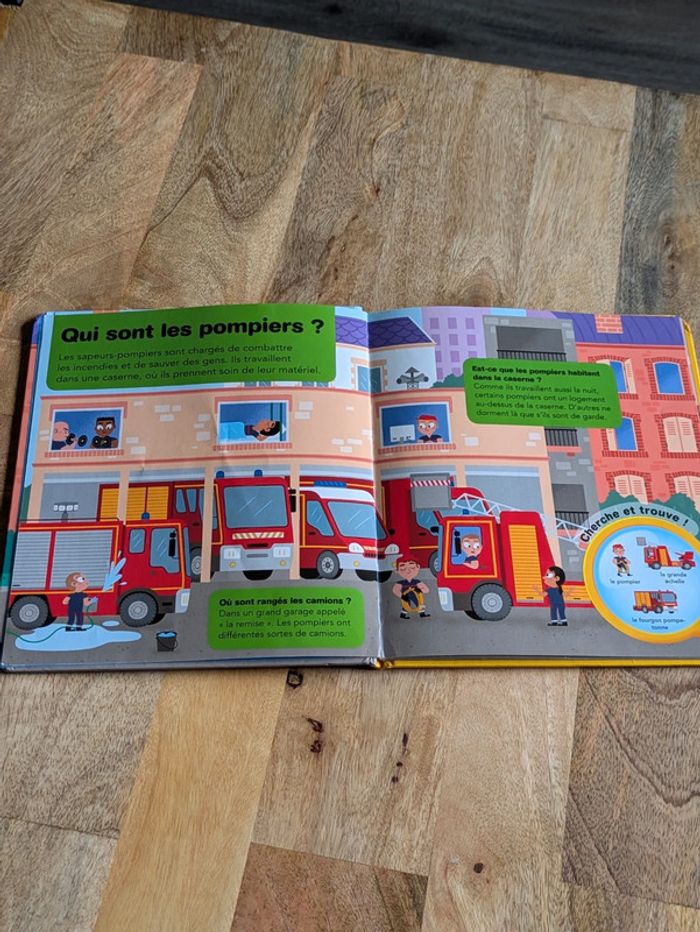 Livre "Au feu, les pompiers !" - photo numéro 4