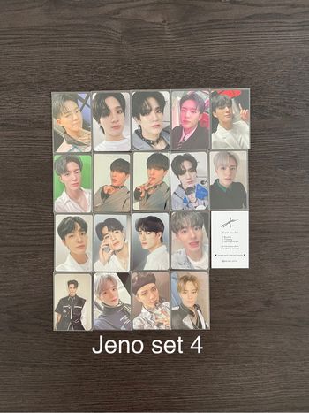 Jeno photocards NCT Dream