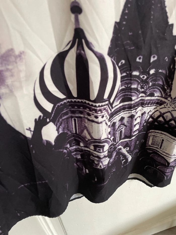 Robe tunique noir et blanc tu - photo numéro 2