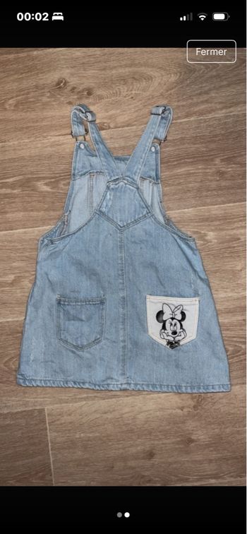 Salopette robe Zara Minnie 