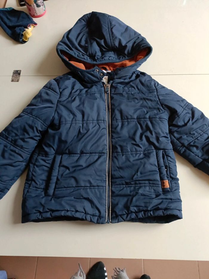 Manteau Orchestra bleu polaire 8 ans