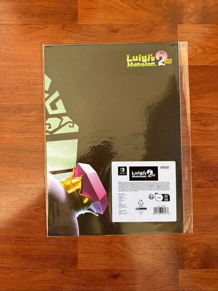 Poster A2 Luigi's Mansion 2 HD Goodie Nintendo Switch. Luigi