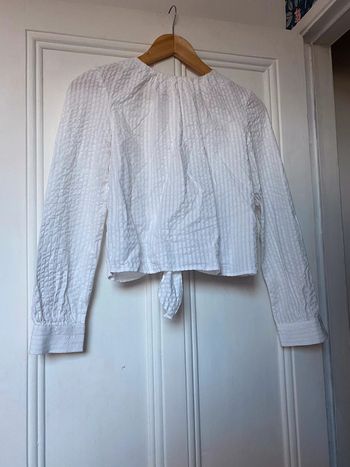 Blouse dos ouvert