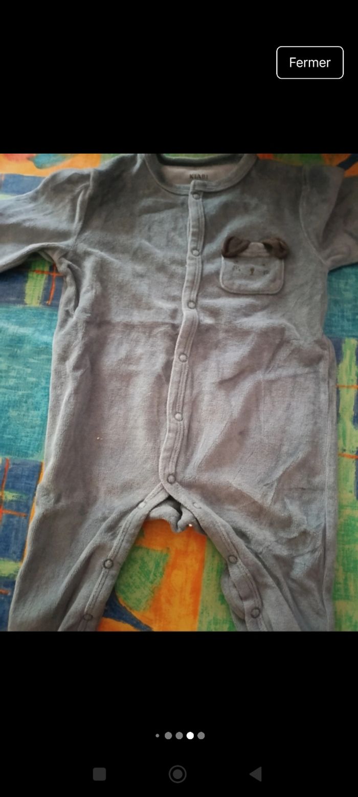 Lot pyjamas hivers 12 mois - photo numéro 8